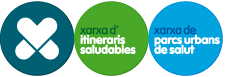Xarxa d'itineraris saludables, Xarxa de parcs urbans de salut.