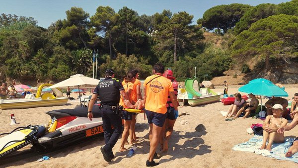 Moto aquàtica per a rescats