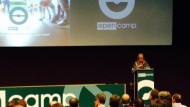 Acte de presentaci� del projecte Open Camp a Barcelona