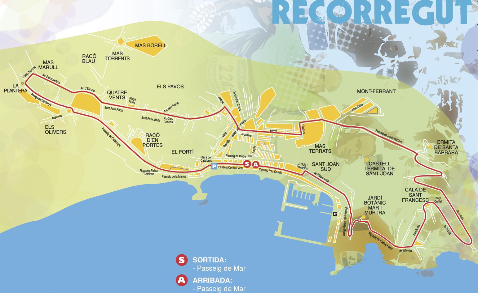 Mapa del Recorregut