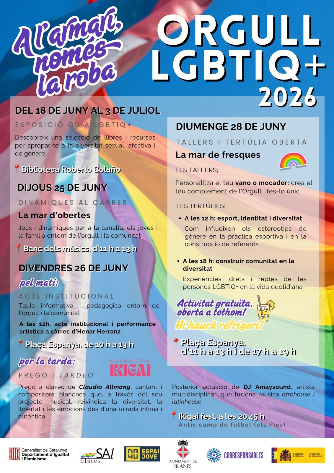 calendari sactes LGBTIQ+
