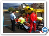 Atencio Victima Evaquada amb Helicopter