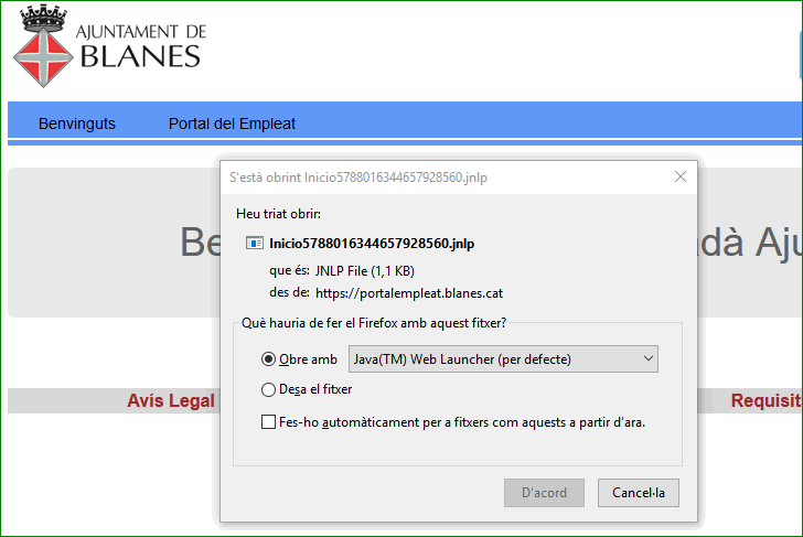 Executar fitxer JAVA