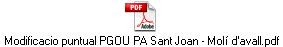Modificacio puntual PGOU PA Sant Joan - Molí d'avall.pdf