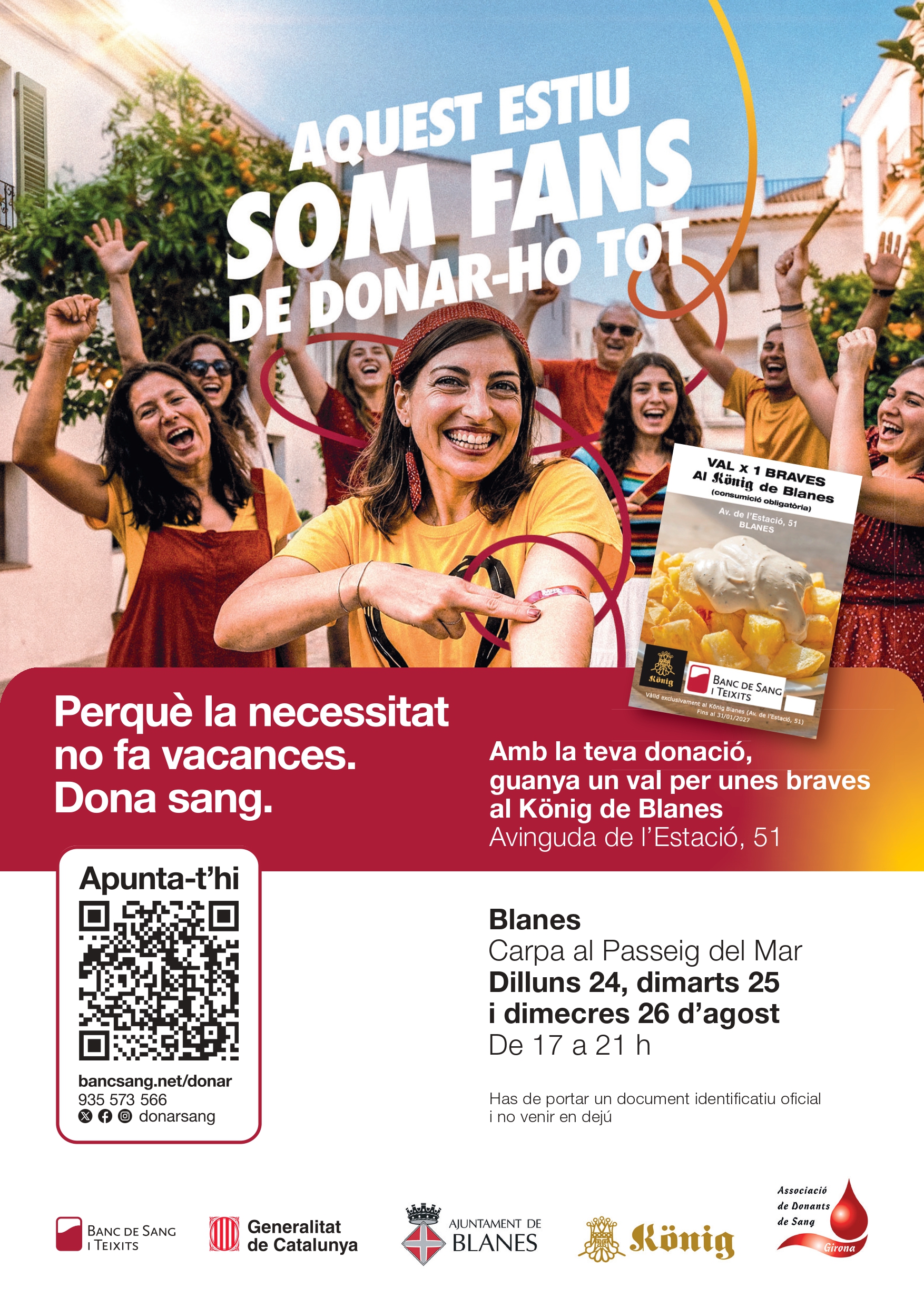 Cartell donaci� sang