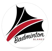 logotip club badminton blanes
